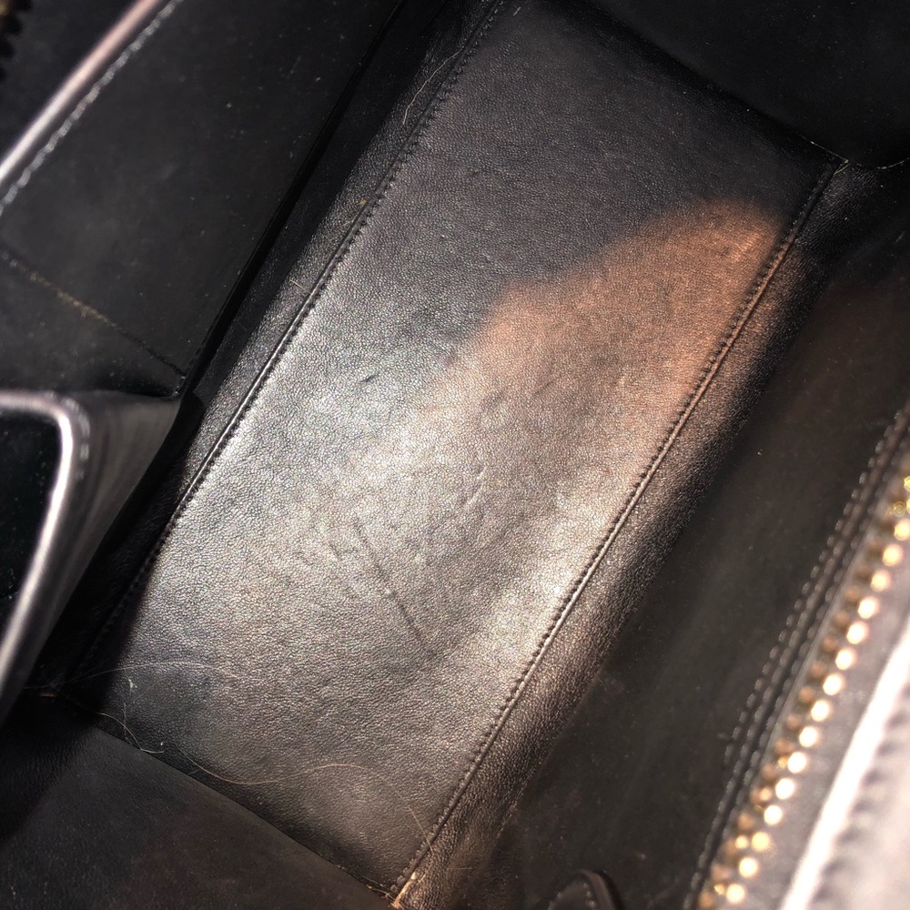 CELINE PYTHON RED MINI LUGGAGE W/ TAGS WORN ONCE - Picture 7 of 8